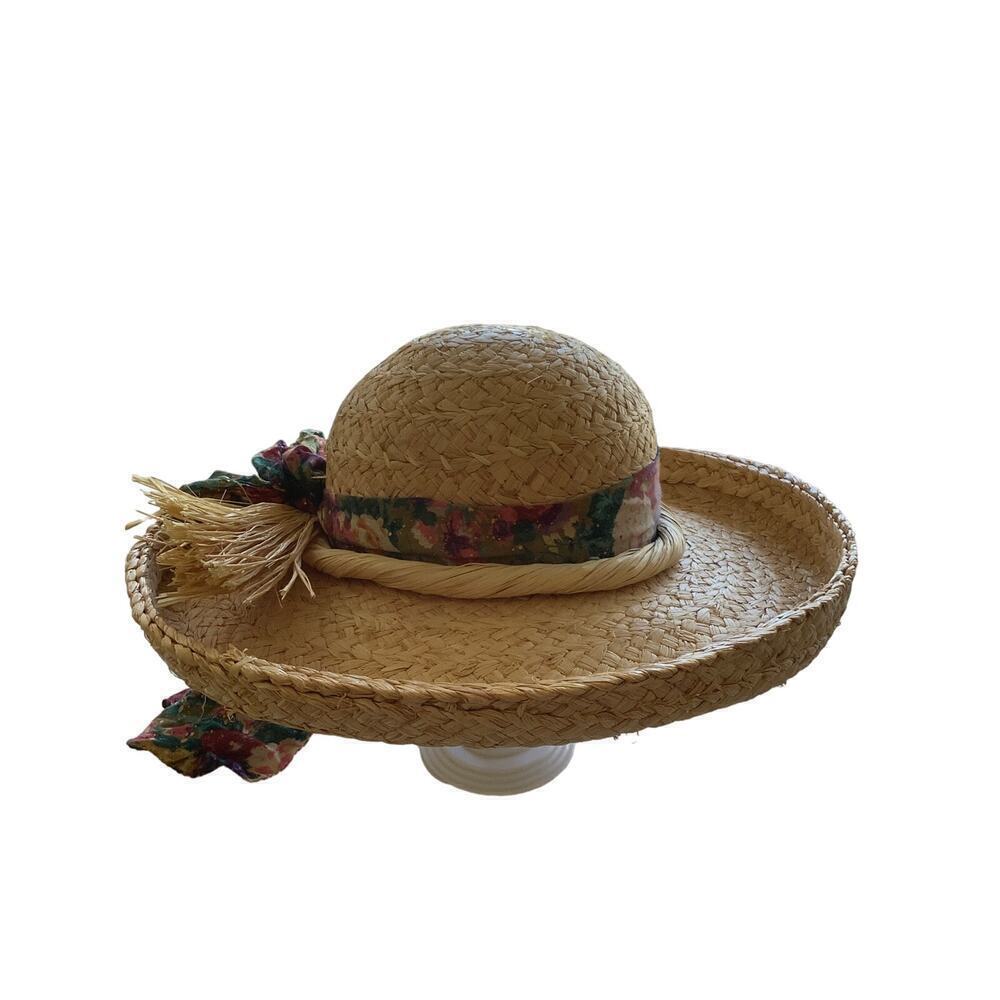 Donewell Vintage Women's Straw Sun Hat
